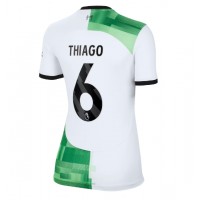 Camisa de time de futebol Liverpool Thiago Alcantara #6 Replicas 2º Equipamento Feminina 2023-24 Manga Curta